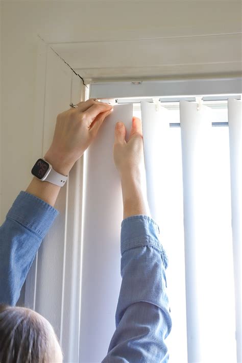 how to remove vertical blinds from metal brackets|how to dismantle vertical blinds.